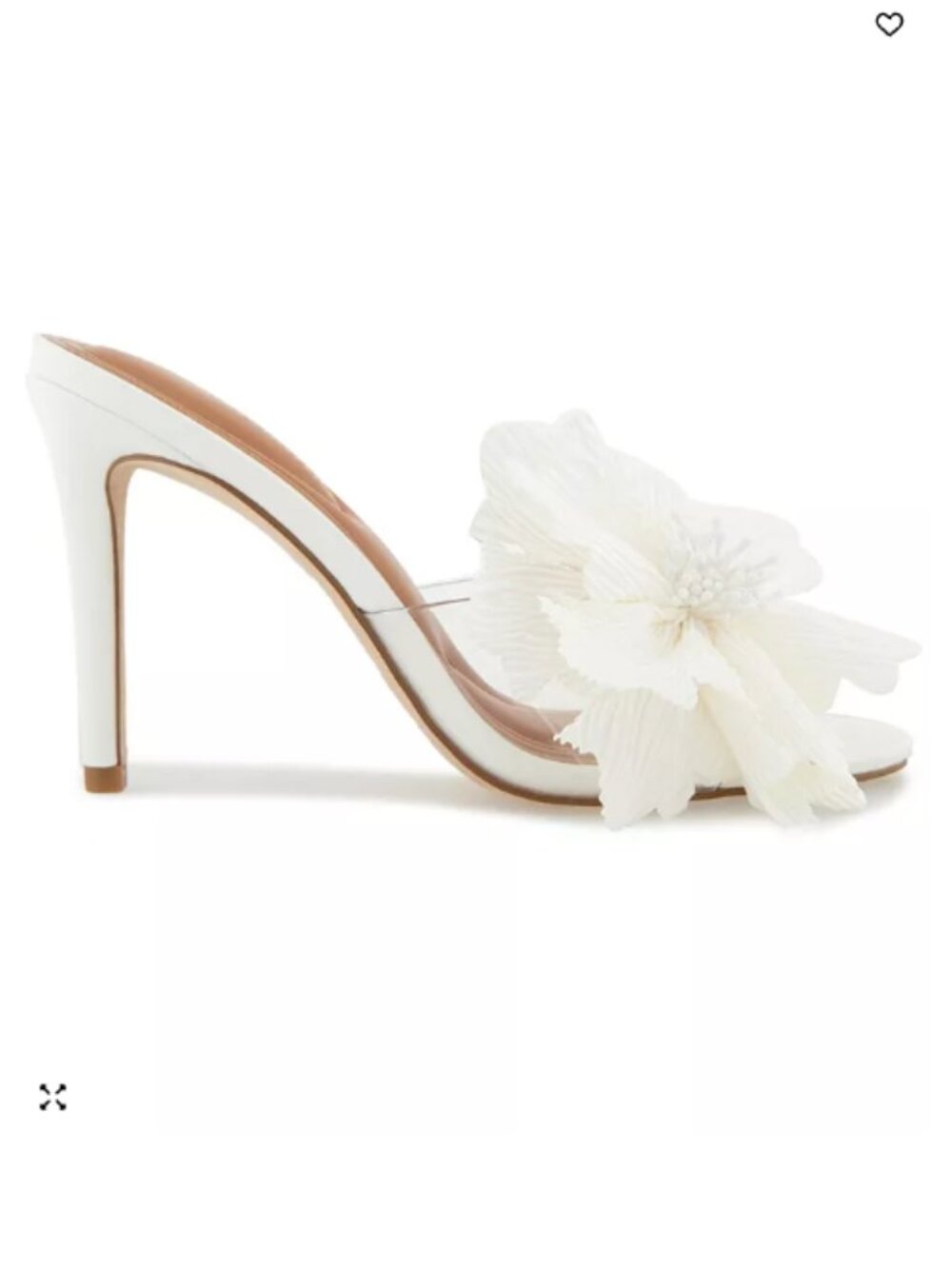 Christian Siriano Women's Joxa Flower Heeled Sandal | Size 8.5 - Picture 3 of 5